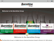 Tablet Screenshot of barrettine.co.uk